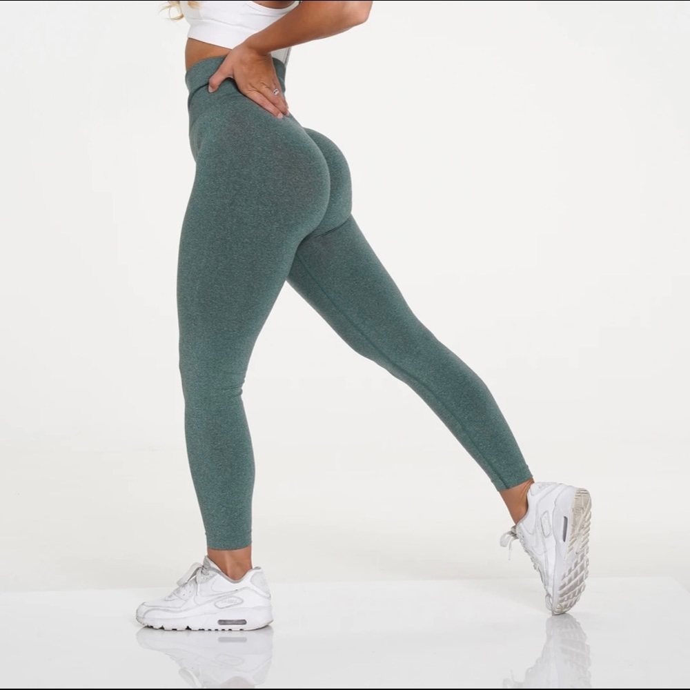 NVGTN Forest Green NV Seamless Leggings